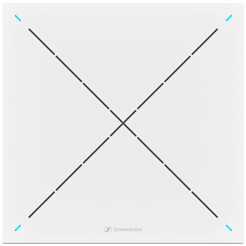 Conjunto de micrófonos de techo salidas de audio DANTE